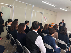 城星学園小学校亀谷校長先生