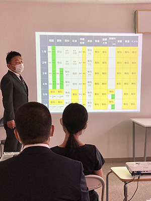 帝塚山学院小学校　神原校長先生 ご来校01