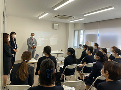 城星学園小学校　奥校長先生 ご来校01