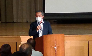 学校長　奥栄三郎校長先生のご挨拶