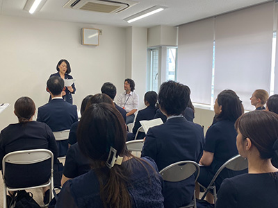 城星学園小学校 漆山校長先生、中川教頭先生
