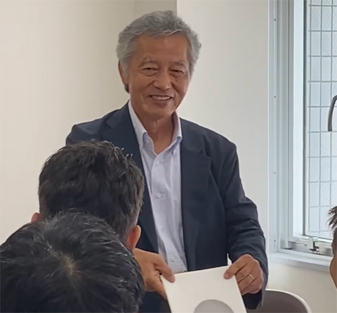 6月6日土曜日　奥栄三郎先生 講演会